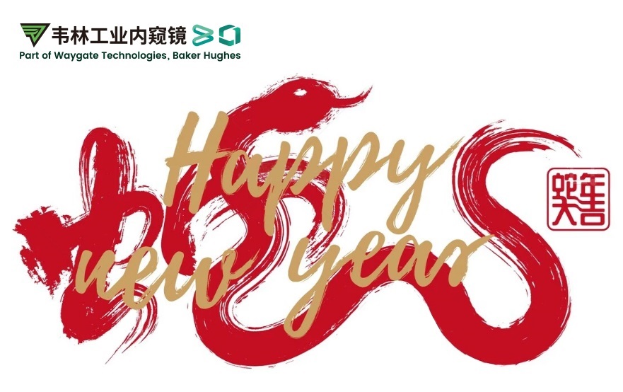 韋林公司祝您：蛇年大吉,福滿乾坤！